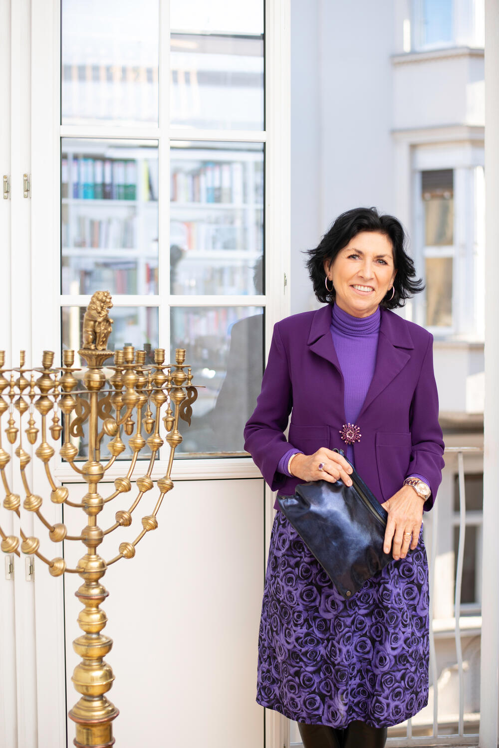 INA KENT Handtaschen meets Danielle Spera im Jüdischen Museum Wien