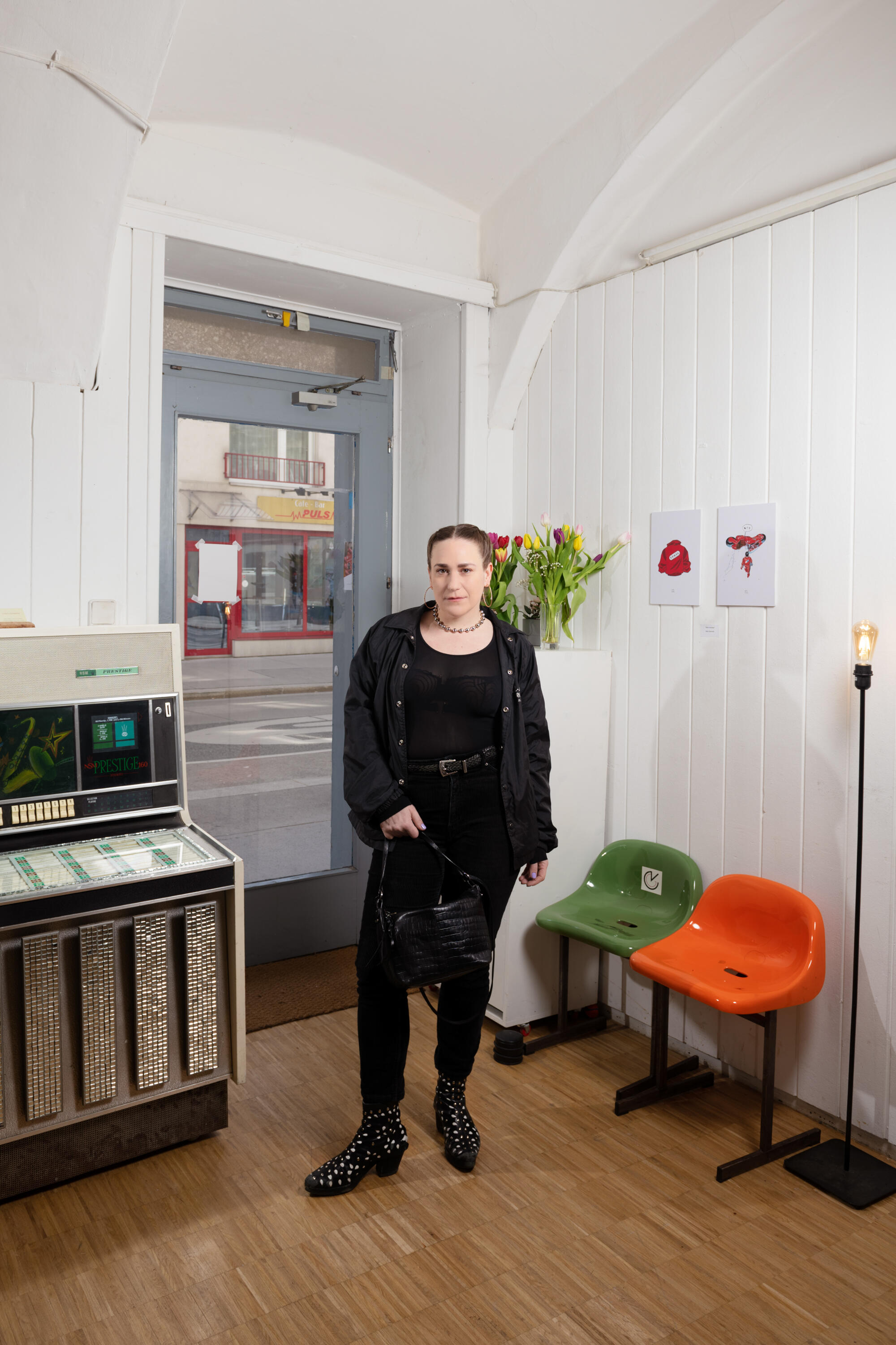 INA KENT meets Kati Trenk – LUELL ed.1 eco croc black und BALL'N'CHAIn ed.1