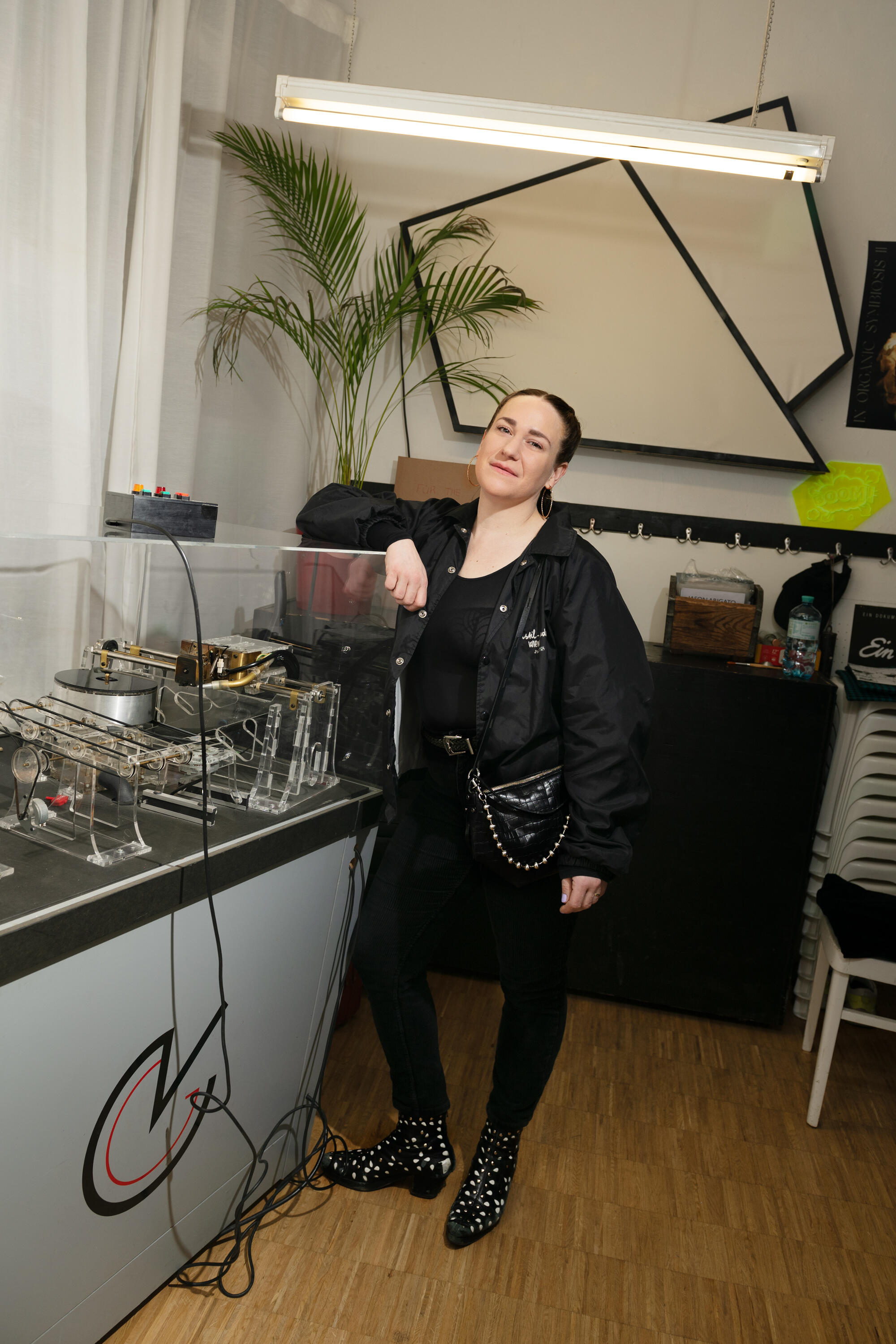 INA KENT meets Kati Trenk LUELL ed.1 eco croc black und BALL'N'CHAIn ed.1