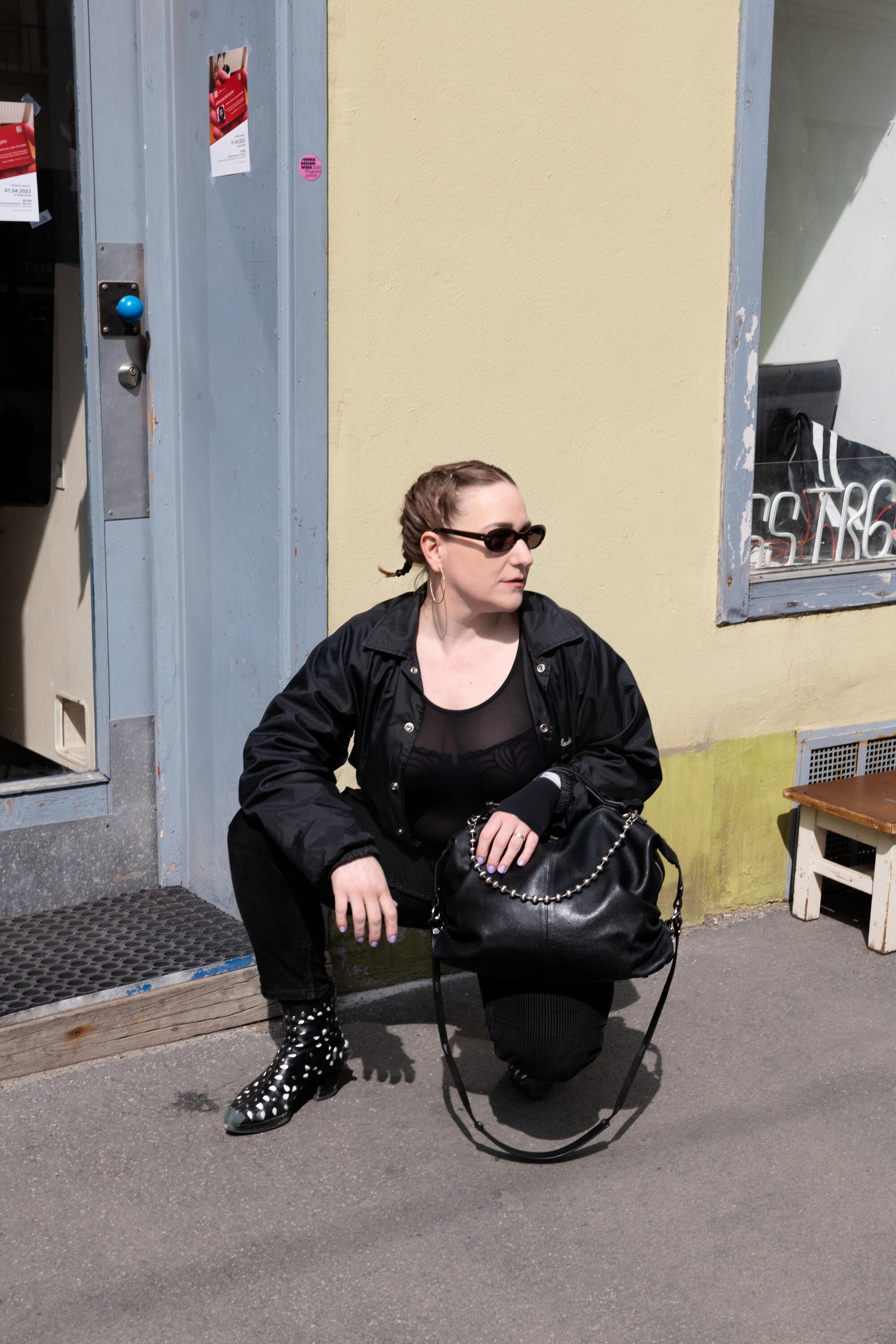 INA KENT meets Kati Trenk DELA EDEN ed.1 black und BALL'N'CHAIn ed.1