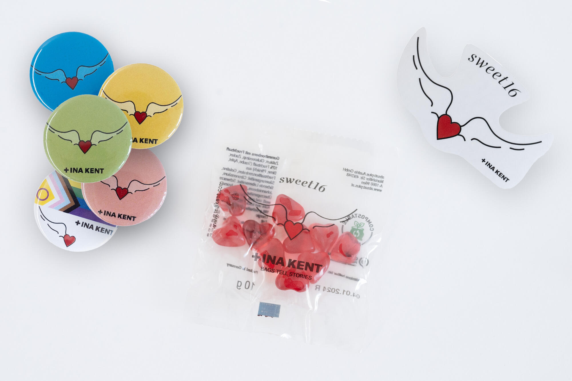 Sweet16 Merchandise-Artikel