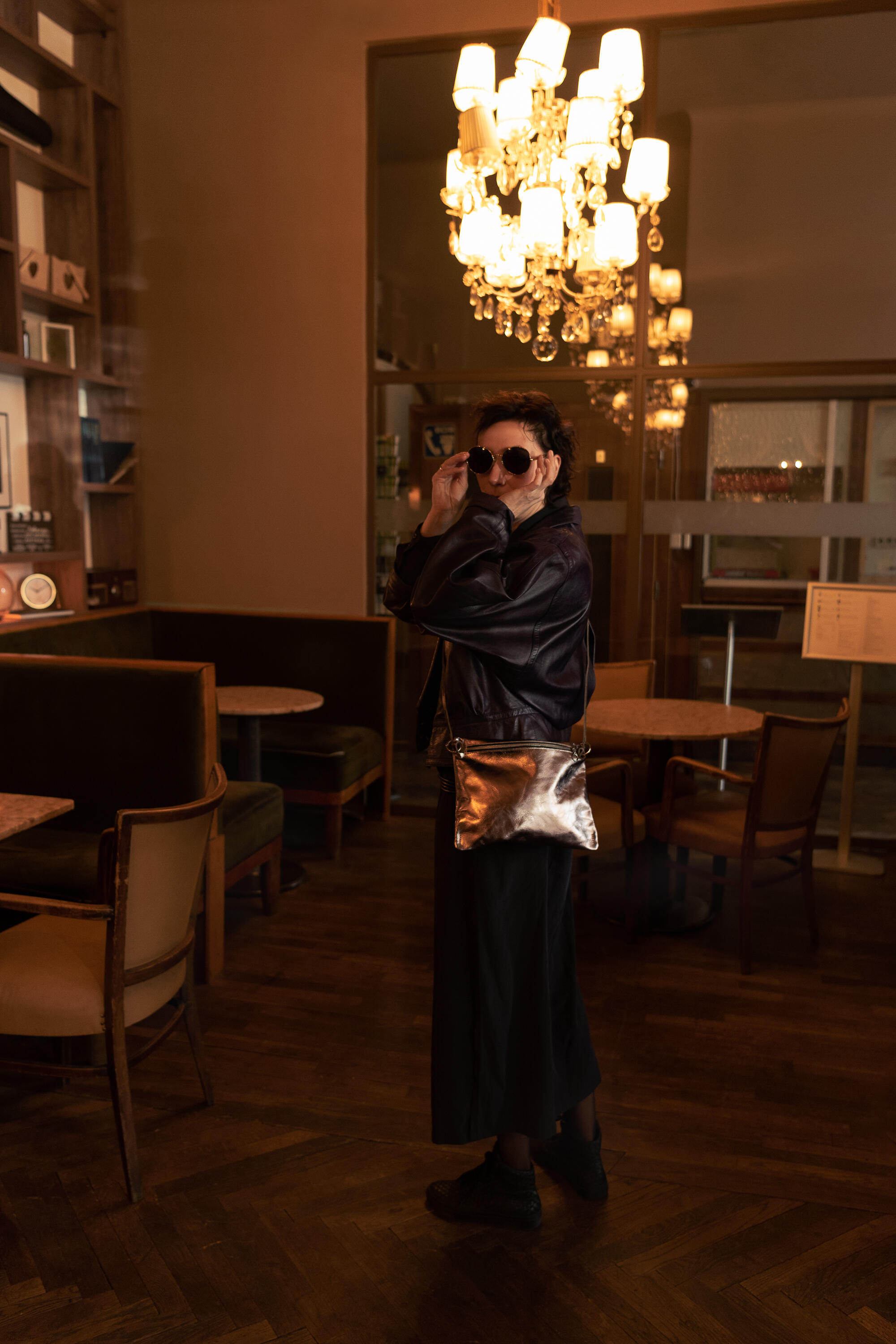 INA KENT meets Ursula Strauss im Cafe Weidinger in Wien