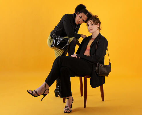 Internationaler Frauentag trans* Frauen Ivy & Thea