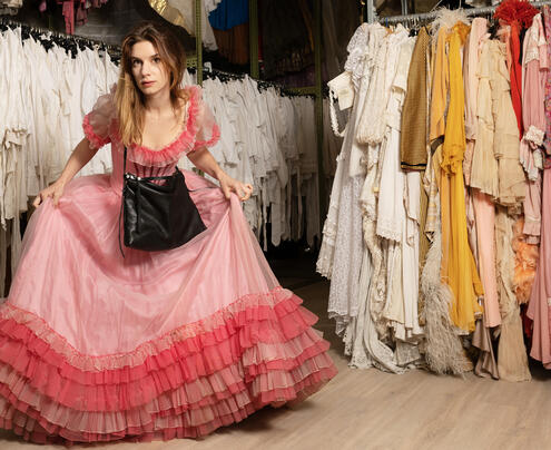 INA KENT meets Maya Unger im Kostümverleih Lambert Hofer