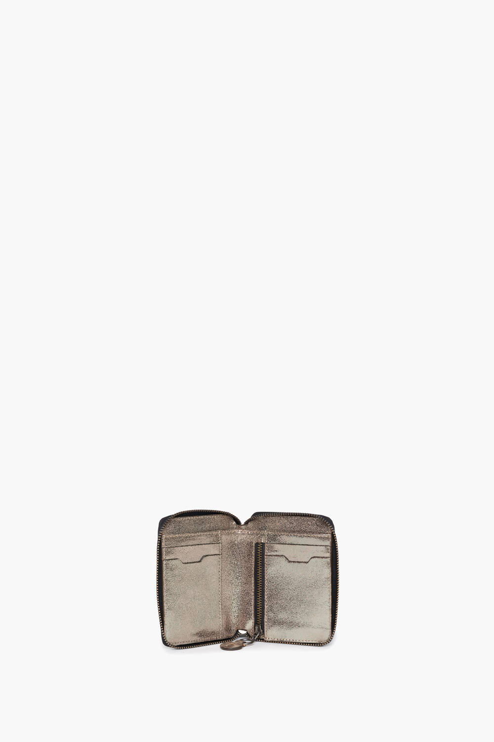 INA KENT Geldbörse Portemonnaie Geldtasche metallic – X.ENY ed.1 crackled anthra