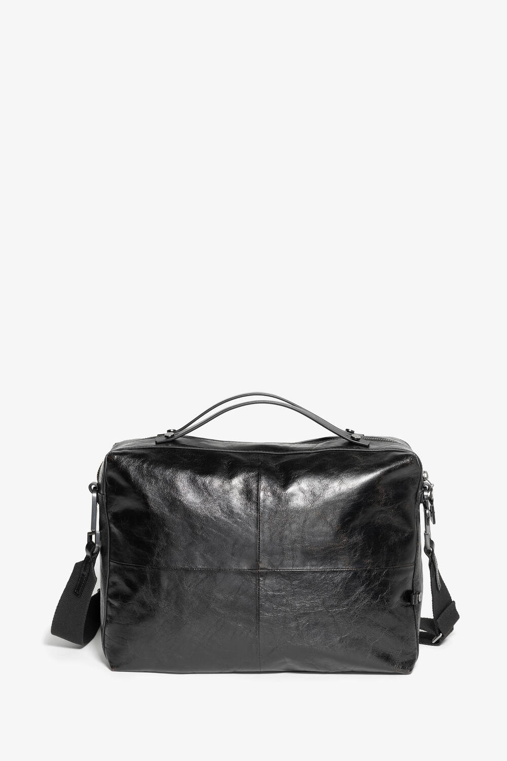 INA KENT Unisex-Tasche The Miller eco buff black Rückseite