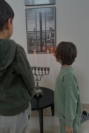 Shany Fraissler / Chanukkia-Kerzen