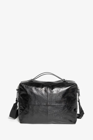 INA KENT Unisex-Tasche The Miller eco buff black Rückseite