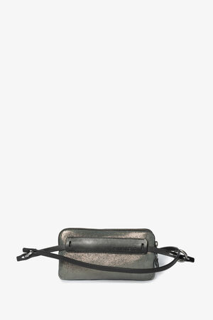 Kleine Crossbody Bag X.ONI ed.2 crackled graphite – Rückseite