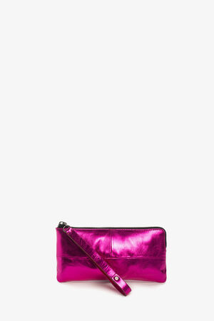 Pinke Geldbörse in Metall Optik namens ILIA ed.1