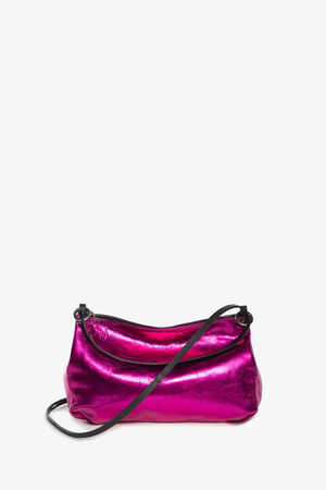 pinke Tasche in Metallischer Optik namens ORNAMENT ed.2 von Vorne