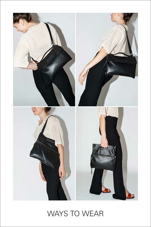INA KENT AD LIB ed.1 versatile carrying options crossbody bag, shoulder bag, mini tote and handbag