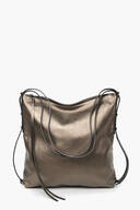 INA KENT Tote Bag metallic gold AMPLE ed.1 mud gold